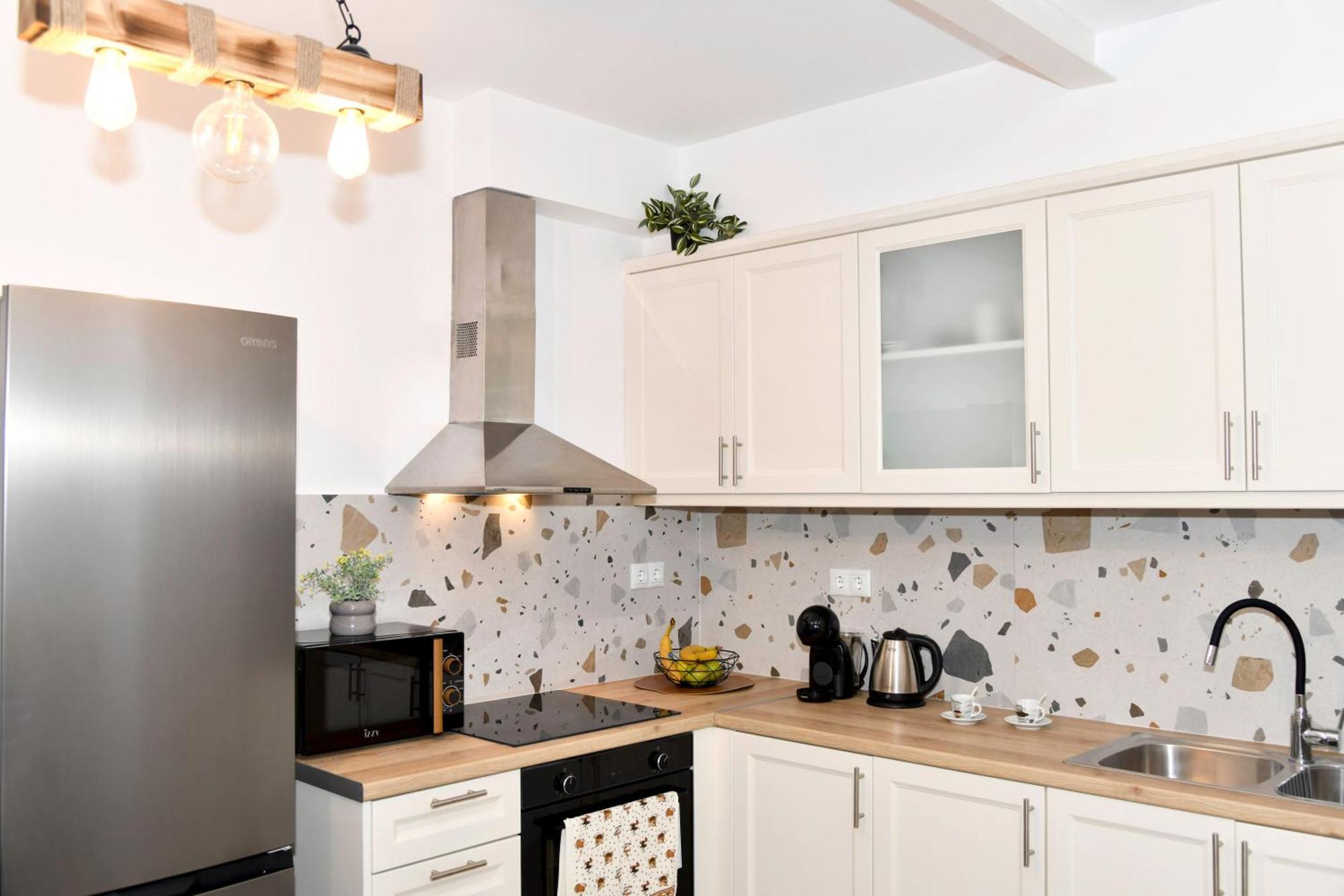 Captain Theo'S Modern Apartment Maria Lefkimmi  Luaran gambar